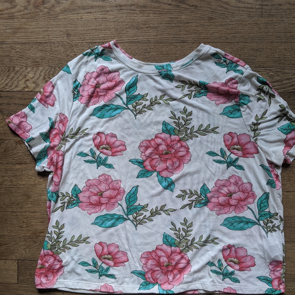 Floral t-shirt